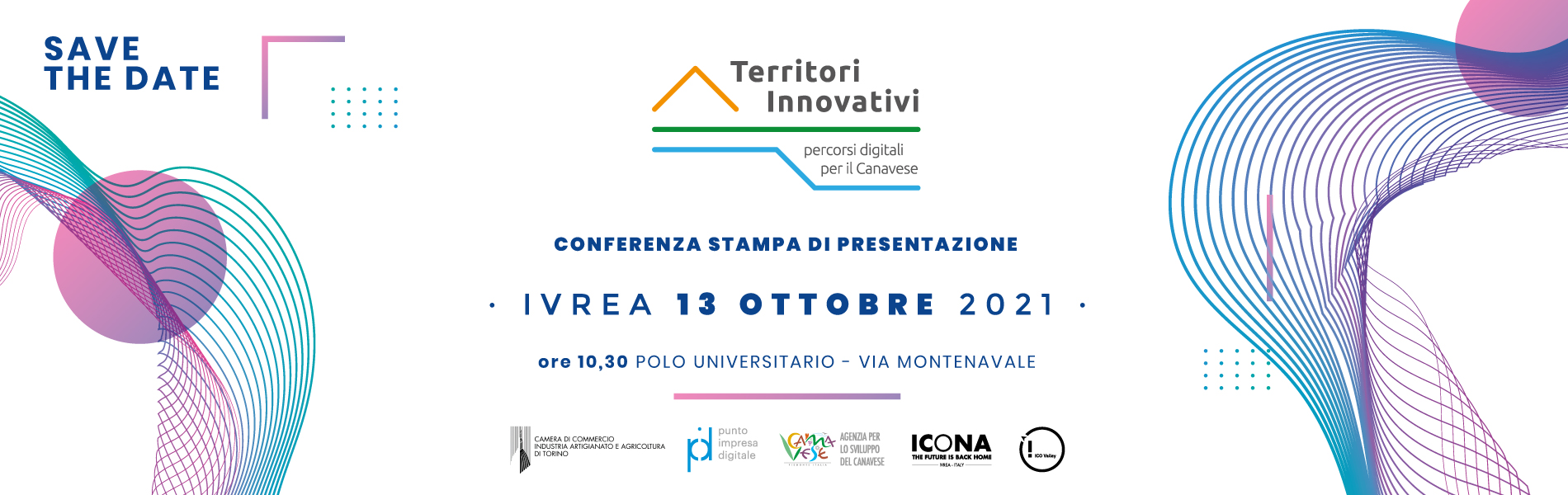 SAVE THE DATE Presentazione programma Territori innovativi SAVE THE DATE Presentazione programma Territori innovativi